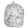 Genuine Joe 60 Gallon Trash Bags, Clear, High-Density, 17 Micron Thickness, 200/Carton