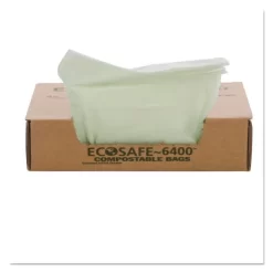 Stout By Envision EcoSafe-6400 Bags, 32 Gal, 0.85 Mil, 33" X 48", Green, 50/Box 12 Stout By Envision EcoSafe-6400 Bags, 32 Gal, 0.85 Mil, 33" X 48", Green, 50/Box -Professional cleaning tool store 8b7f13b85695395dd79c369cabcb11267b