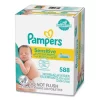 Pampers® Pampers Sensitive Baby Wipes, 1-Ply, 6.7 X 7, Unscented, White, 84/Pack, 7/Carton