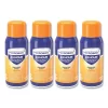 Microban 24-Hour Disinfecting Sanitizing Spray, Travel Size, Citrus Scent, 2.8 Oz Aerosol Spray, 4/Pack