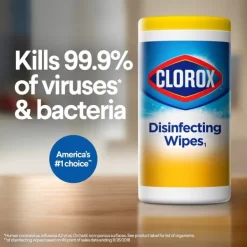 Clorox Disinfecting Wipes, Bleach Free Cleaning Wipes – Crisp Lemon - 75 Count (Pack Of 6) 21 Clorox Disinfecting Wipes, Bleach Free Cleaning Wipes – Crisp Lemon - 75 Count (Pack Of 6) -Professional cleaning tool store 923980267b83ae988e8c884caa3dc32578