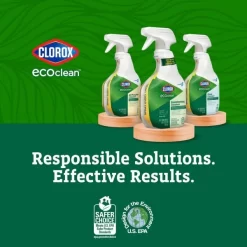 Clorox CloroxPro EcoClean Disinfecting Cleaner Spray Bottles, 32 Oz, Pack Of 9 Bottles -Professional cleaning tool store 92a633fbcd45fecba0215b9c5f85bfee8a