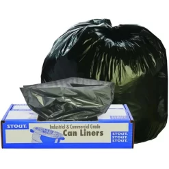 Stout By Envision Total Recycled Content Plastic Trash Bags, 33 Gal, 1.5 Mil, 33" X 40", Brown/Black, 100/Carton 12 Stout By Envision Total Recycled Content Plastic Trash Bags, 33 Gal, 1.5 Mil, 33" X 40", Brown/Black, 100/Carton -Professional cleaning tool store 9364480fa26036e973e87f1fc3b0fe1aa5