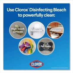 Clorox Regular Bleach With CloroMax Technology, 24 Oz Bottle, 12/Carton 19 Clorox Regular Bleach With CloroMax Technology, 24 Oz Bottle, 12/Carton -Professional cleaning tool store 944a244d34d1e1f2ea51a234d2f811d0a3