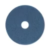 Boardwalk Standard Scrubbing Floor Pads, 20" Diameter, Blue, 5/Carton