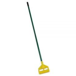 Rubbermaid Commercial Invader Side-Gate Wet-Mop Handle, 60", Green, Fiberglass