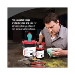 WypAll* Heavy-Duty Waterless Cleaning Wipes, 12 X 12, Green-White, 50/Canister, 8/Ct 14 WypAll* Heavy-Duty Waterless Cleaning Wipes, 12 X 12, Green-White, 50/Canister, 8/Ct -Professional cleaning tool store 98f13978e04c846e64df1369deaf33f3d9