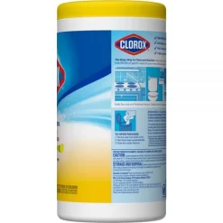 Clorox Disinfecting Wipes, Bleach Free Cleaning Wipes – Crisp Lemon - 75 Count (Pack Of 6) 16 Clorox Disinfecting Wipes, Bleach Free Cleaning Wipes – Crisp Lemon - 75 Count (Pack Of 6) -Professional cleaning tool store 993c91b98b3b03467124d524c4fe39bba3