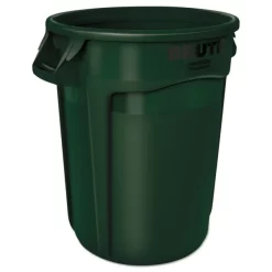 Rubbermaid Commercial Vented Round Brute Container, 32 Gal, Plastic, Dark Green 5 Rubbermaid Commercial Vented Round Brute Container, 32 Gal, Plastic, Dark Green -Professional cleaning tool store 99990cbd8ae9b0da2ea995b89dc00ce7f6