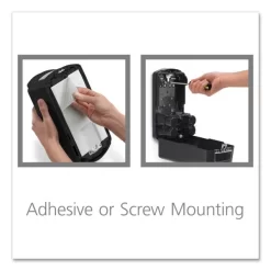 GOJO LTX-12 Touch-Free Dispenser, 1,200 ML, 5.75 X 3.33 X 10.5, Brushed Chrome/Black -Professional cleaning tool store 9a38334dcb0d1aaa5d5334b35b69303e69