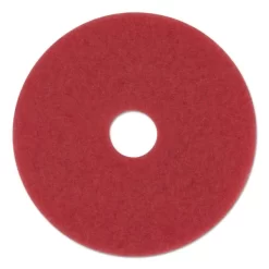 3M Low-Speed Buffer Floor Pads 5100, 20" Diameter, Red, 5/Carton -Professional cleaning tool store 9ab444a91ad6ad02446bce6f42b19c25ab