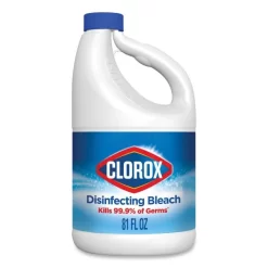 Clorox Regular Bleach With CloroMax Technology, 81 Oz Bottle, 6/Carton 15 Clorox Regular Bleach With CloroMax Technology, 81 Oz Bottle, 6/Carton -Professional cleaning tool store 9bb0667715807786b68b8fa00a0016a5b8