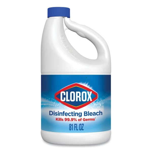 Clorox Regular Bleach With CloroMax Technology, 81 Oz Bottle, 6/Carton 5 Clorox Regular Bleach With CloroMax Technology, 81 Oz Bottle, 6/Carton - Image 5