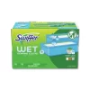 Swiffer Sweeper TRAP + LOCK Wet Mop Cloth, 8 X 10, White, Open Window Scent, 38/Pack