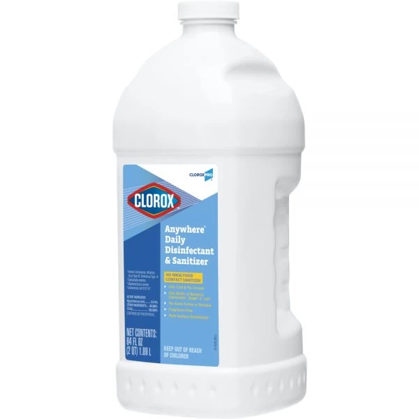 Clorox Commercial Solutions Anywhere Hard Surface Sanitizing Spray, 64 Oz 2 Clorox Commercial Solutions Anywhere Hard Surface Sanitizing Spray, 64 Oz - Image 2