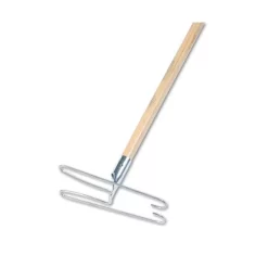 Boardwalk Wedge Dust Mop Head Frame/Lacquered Wood Handle, 0.94" Dia X 48" Length, Natural