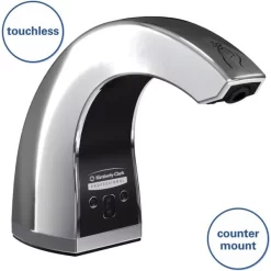 Kimberly-Clark Professional* Touchless Counter Mount Skin Care Dispenser, 1.5 L, 2.12 X 4.25 X 5.56, Chrome -Professional cleaning tool store 9d51e489777e2f7585619e937e20b619a8