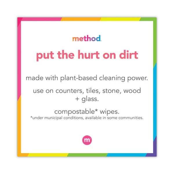 Method All Surface Cleaner, Grapefruit Scent, 68 Oz Plastic Bottle, 6/Carton 3 Method All Surface Cleaner, Grapefruit Scent, 68 Oz Plastic Bottle, 6/Carton - Image 3