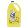 LYSOL Brand Clean And Fresh Multi-Surface Cleaner, Sparkling Lemon And Sunflower Essence, 144 Oz Bottle, 4/Carton