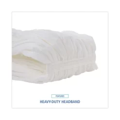 Boardwalk Mop Head, Looped, Enviro Clean With Tailband, Medium, White, 12/Carton -Professional cleaning tool store a172942634216a4003617b0332180149b6