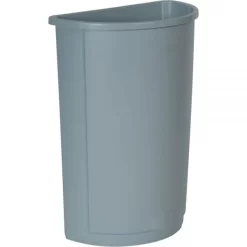Rubbermaid Commercial Untouchable Half-Round Plastic Receptacle, 21 Gal, Plastic, Gray 3 Rubbermaid Commercial Untouchable Half-Round Plastic Receptacle, 21 Gal, Plastic, Gray -Professional cleaning tool store a1edb5e9701daa2532c36de61ce3a6f6ed