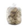 Inteplast Group High-Density Interleaved Commercial Can Liners, 55 Gal, 17 Microns, 36" X 60", Clear, 200/Carton