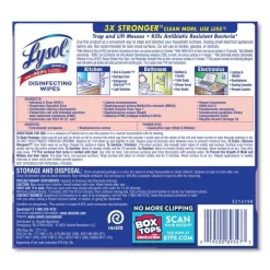 LYSOL Brand Disinfecting Wipes, 1-Ply, 7 X 7.25, Early Morning Breeze, White, 80 Wipes/Canister, 6 Canisters/Carton -Professional cleaning tool store a6519a4c9d9354e3bd8fa02e053ea4b4ca