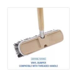 Boardwalk Polystyrene Vehicle Brush With Vinyl Bumper, Black/White Polystyrene Bristles, 10" Brush 9 Boardwalk Polystyrene Vehicle Brush With Vinyl Bumper, Black/White Polystyrene Bristles, 10" Brush -Professional cleaning tool store a654700c2315490fc3d7fca81878a21a73
