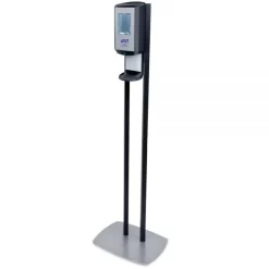 Purell CS6 Touch-Free Dispenser Floor Stand, 28-1/2"H X 13-1/2"W X 5"D, Graphite