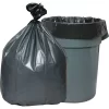Genuine Joe Maximum Strength 55 Gallon Trash Bags, Gray, Low-Density, 1.55 Mil, 55 Gallon, 50/Carton