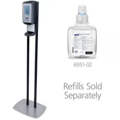 Purell CS6 Touch-Free Dispenser Floor Stand, 28-1/2"H X 13-1/2"W X 5"D, Graphite -Professional cleaning tool store a836971f6d7365d18feb1ceef57f58e1db
