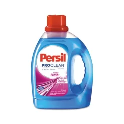 Persil Power-Liquid Laundry Detergent, Intense Fresh Scent, 100 Oz Bottle, 4/Carton