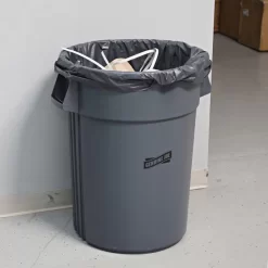 Genuine Joe Maximum Strength 55 Gallon Trash Bags, Gray, Low-Density, 1.55 Mil, 55 Gallon, 50/Carton 12 Genuine Joe Maximum Strength 55 Gallon Trash Bags, Gray, Low-Density, 1.55 Mil, 55 Gallon, 50/Carton -Professional cleaning tool store ac419686b1524180a16384a8dda61467eb