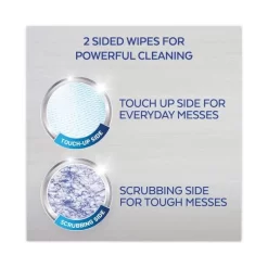 LYSOL Brand Dual Action Disinfecting Wipes, 1-Ply, 7 X 7.5, Citrus, White/Purple, 75/Canister, 6 Canisters/Carton -Professional cleaning tool store aefec2f491566e03de198d98595dac19eb