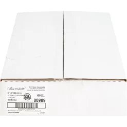 Nature Saver 33 Gallon Trash Bags, Black, Low-Density, 1.25 Mil, 33 Gallon, 100/Carton -Professional cleaning tool store af6eac28a9a68b94de5dca6578cbb37fdf