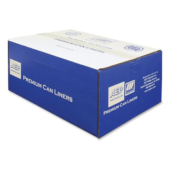 Ultra Plus Can Liners, 10 Gal, 8 Microns, 24" X 24", Natural, 50 Bags/Roll, 20 Rolls/Carton 2 Ultra Plus Can Liners, 10 Gal, 8 Microns, 24" X 24", Natural, 50 Bags/Roll, 20 Rolls/Carton - Image 2
