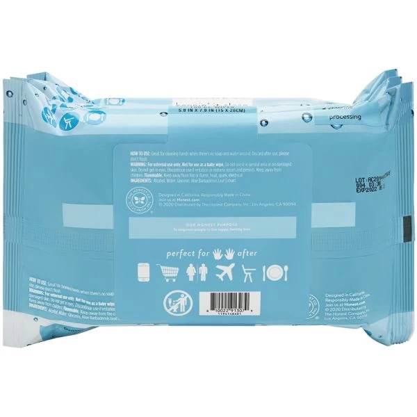 The Honest Company Sanitizing Wipes, 2 Oz, Pack Of 3 2 The Honest Company Sanitizing Wipes, 2 Oz, Pack Of 3 - Image 2