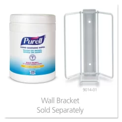 PURELL Sanitizing Hand Wipes, 6.75 X 6, Fresh Citrus, White, 270/Canister, 6 Canisters/Carton -Professional cleaning tool store b08b26d7d778d8b158d56409a3fdee35cf