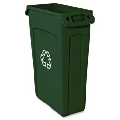 Rubbermaid Commercial Slim Jim 23-Gallon Vented Recycling Containers