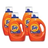 Tide HE Laundry Detergent, Original Scent, Liquid, 64 Loads, 92 Oz Bottle, 4/Carton