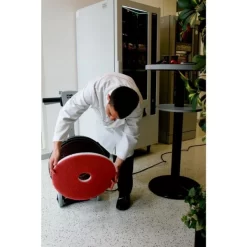 3M Low-Speed Buffer Floor Pads 5100, 20" Diameter, Red, 5/Carton -Professional cleaning tool store b10f2fb1d61075a24dc7505f0243a62109