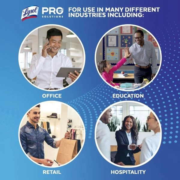 Lysol Professional Individually Wrapped Disinfecting Wipes 8 Lysol Professional Individually Wrapped Disinfecting Wipes - Image 8