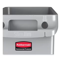 Rubbermaid Commercial Slim Jim With Venting Channels, 23 Gal, Plastic, Gray 11 Rubbermaid Commercial Slim Jim With Venting Channels, 23 Gal, Plastic, Gray -Professional cleaning tool store b2679c8aaa0a2996532abd16eb21efa033