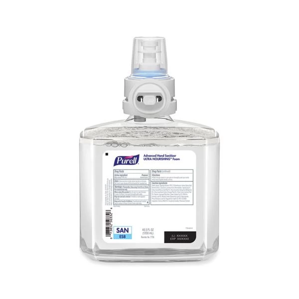 PURELL Advanced Foam Hand Sanitizer Refill, 1,200 ML, Natural Scent, For ES8 Dispensers, 2/Carton 5 PURELL Advanced Foam Hand Sanitizer Refill, 1,200 ML, Natural Scent, For ES8 Dispensers, 2/Carton - Image 5
