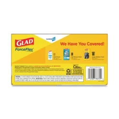 Glad Tall Kitchen Drawstring Trash Bags, 13 Gal, 0.72 Mil, 24" X 27.38", Gray, 100 Bags/Box, 4 Boxes/Carton -Professional cleaning tool store b334d18b81bf059b7d4a4dbeec3eb38acb