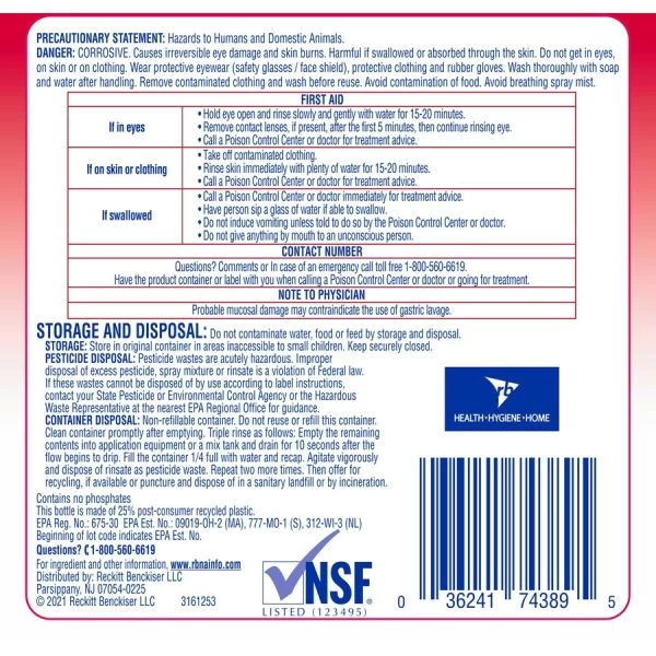 Lysol No Rinse Sanitizer (Concentrate) 6 Lysol No Rinse Sanitizer (Concentrate) - Image 6