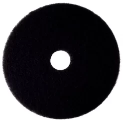 3M 7300 High Productivity Floor Stripping Pads, 1/2" X 16", Black, Case Of 5