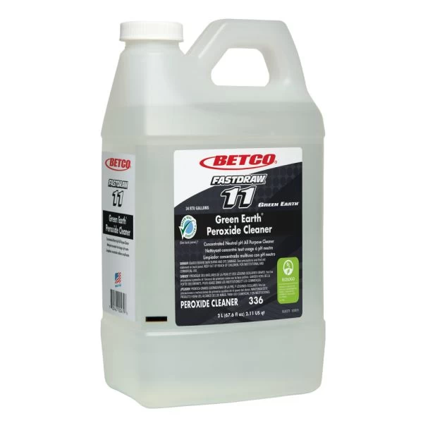 Betco Fastdraw Green Earth Peroxide Cleaner, Fresh Mint Scent, 67.6 Oz Bottle, Case Of 2 2 Betco Fastdraw Green Earth Peroxide Cleaner, Fresh Mint Scent, 67.6 Oz Bottle, Case Of 2 - Image 2