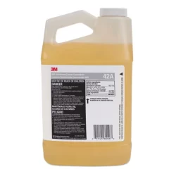 3M MBS Disinfectant Cleaner Concentrate, 0.5 Gal Bottle, Unscented, 4/Carton