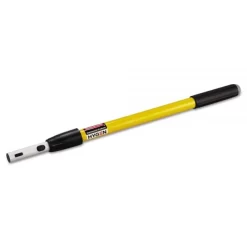 Rubbermaid Commercial HYGEN HYGEN Quick-Connect Extension Handle, 20" To 40", Yellow/Black